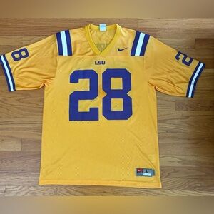 Nike Jersey Men’s Large Gold/Purple LSU Tigers PATRICK #28 Collegiate NCAA